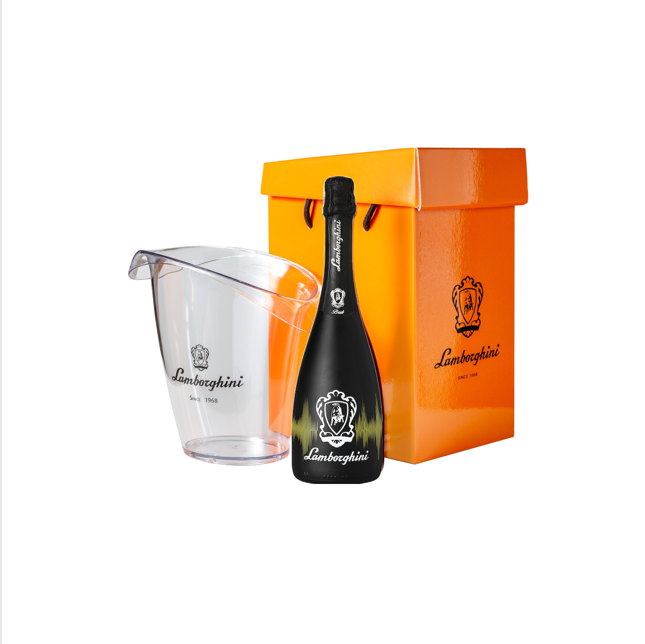 Coffret Lamborghini Sceau à glace Brut DJ